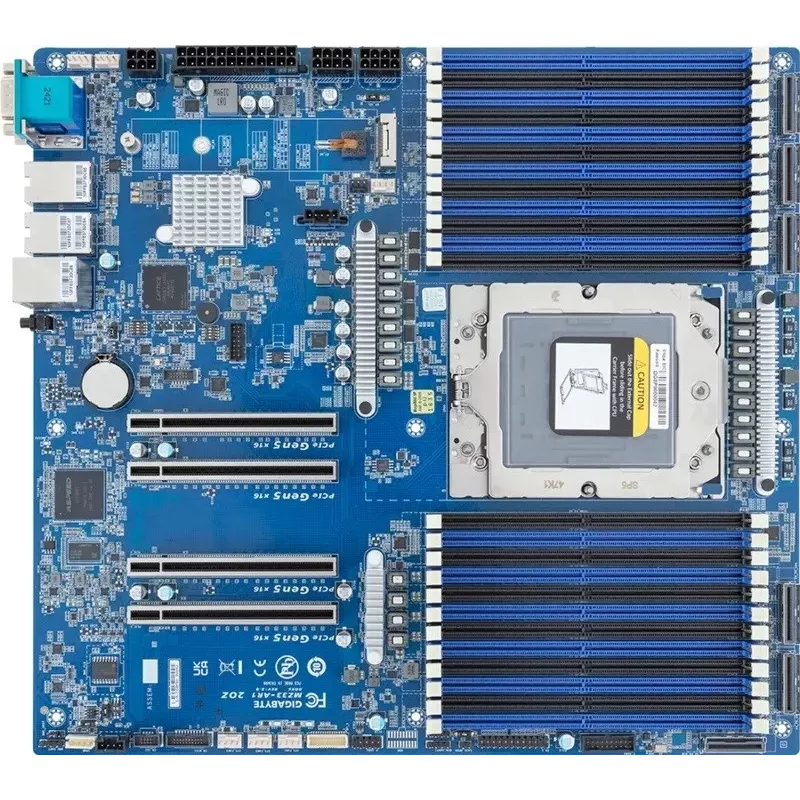 Gigabyte MZ33-AR1 SP5 AMD pagrindinė plokštė