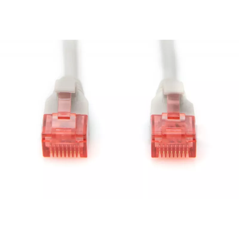 Tinklo kabelis ASSMANN Electronic DK-1617-010S RJ-45 Cat6 1m Pilkas
