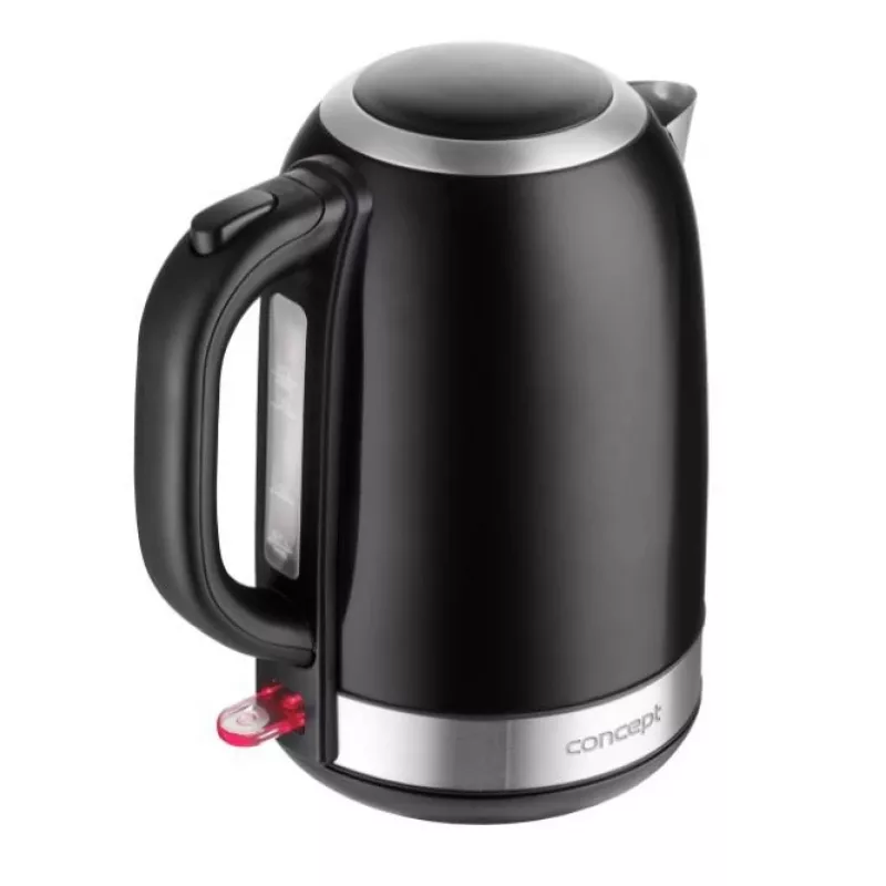 Elektrinis virdulys Concept Solution RK3245 — 1,7 l, 2200 W, nerūdijantis plienas, juodas