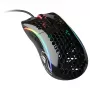 Glorious Gaming Glorious Model D pelė blizgi (juoda), dešiniarankė, optinė, USB Type-A, 12000 DPI, 1 ms, juoda