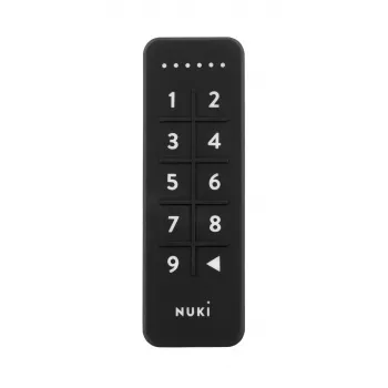 Išmanusis durų užraktas NUKI 9120072080609 — Bluetooth (5.0), IP65, kodinis užraktas, CR2032 baterijos pridedamos