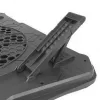 Nešiojamojo kompiuterio aušinimo padėklas ESPERANZA EGC110 iki 17 colių (43,2 cm), 1 ventiliatorius 18 cm, 800 aps./min, 63 CFM, USB 2.0, juodas