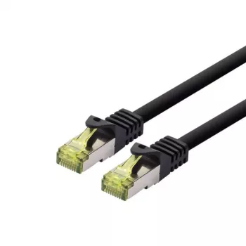Tinklo kabelis LOGON TCR6ASS015BL RJ-45 Cat6a 1,5 m Juodas