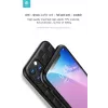 Minkštas dėklas Devia Woven2, skirtas iPhone 11 Pro, austos tekstūros apsauginis dangtelis, raudonas