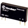 FIN 34.81 05-240 - Kištukinė relė 1 normaliai atviras kontaktas 2A 5VDC/240VAC (34.81.7.005.8240)