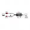 Vaizdo kabelio adapteris DeLOCK 62959 HDMI USB DVI-I VGA 0,135 m