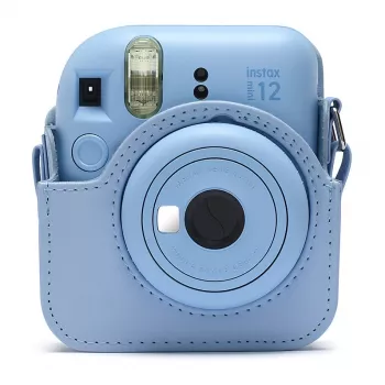 Fujifilm Instax - Case for Camera - Faux Leather - Pastel Mėlyna - for Instax Mini 12 (70100157188)