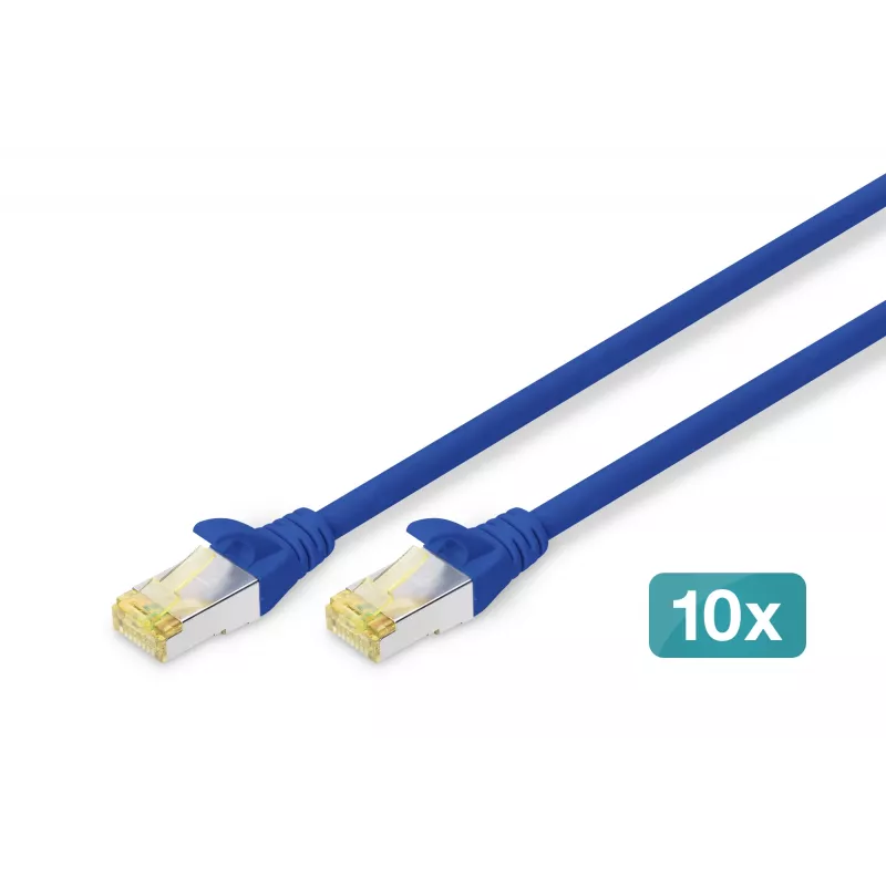 Digitus DK-1644-A-020-B-10 Ethernet Patch Cable mėlynas