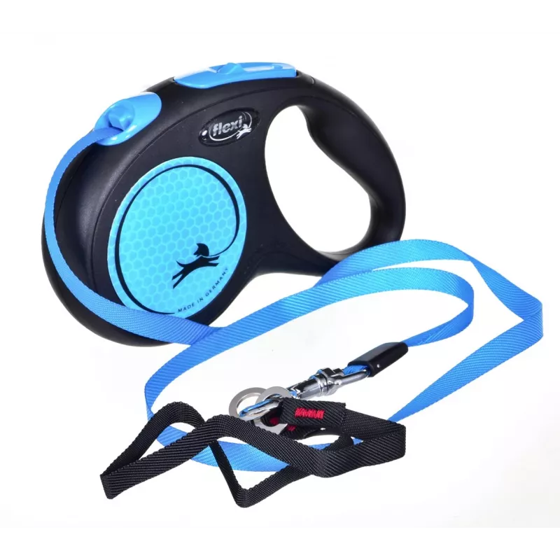 FLEXI New Neon M - ištraukiamas pavadėlis - 5 m