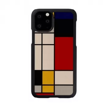 man and wood išmaniojo telefono dėklas, skirtas iPhone 11 Pro — juoda mediena, apsauginis dangtelis