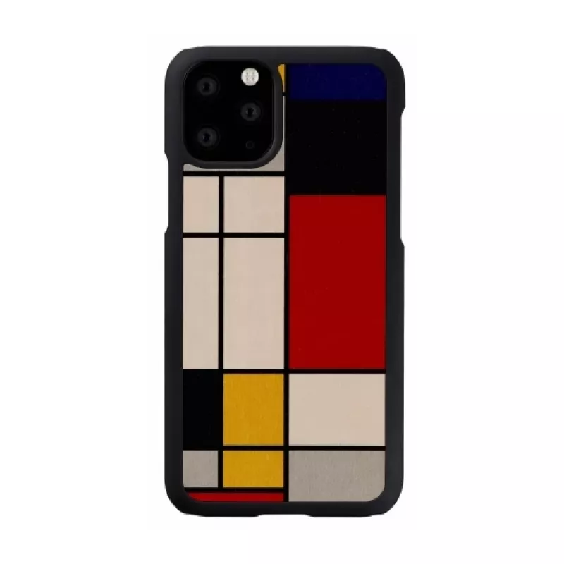 man and wood išmaniojo telefono dėklas, skirtas iPhone 11 Pro — juoda mediena, apsauginis dangtelis