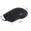 Žaidimų pelė Extralink DK1 RGB — laidinė žaidimų pelė su RGB apšvietimu