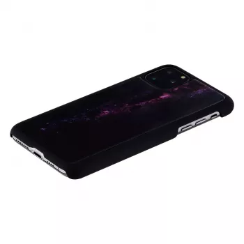 Išmaniojo telefono dėklas iKins, skirtas iPhone 11 Pro Max — pieno kelio juoda