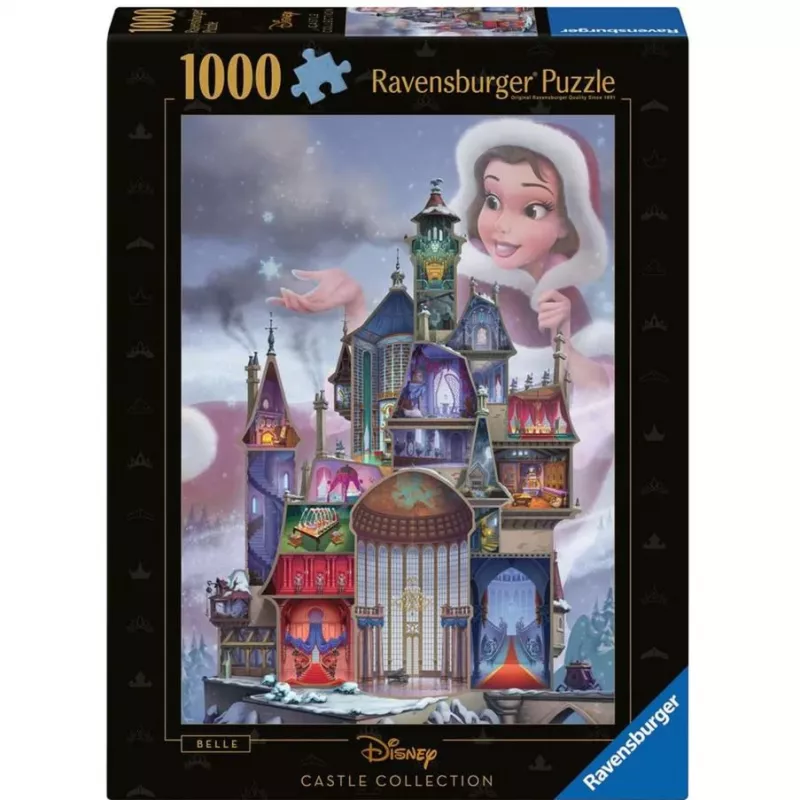 Puzzle Disney Castle Collection: Belle (1000 Pieces)