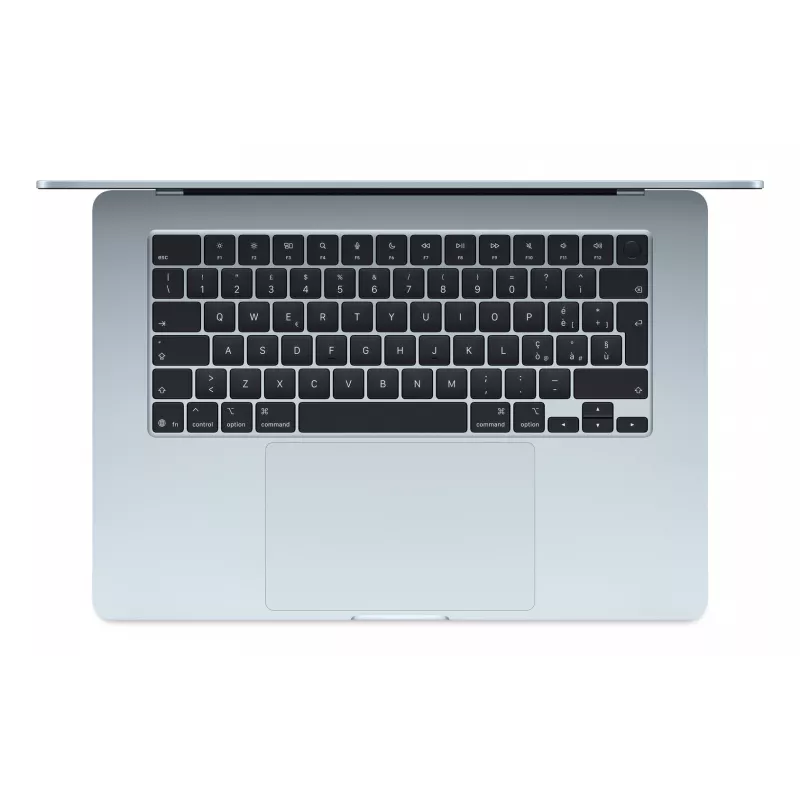 „Apple MacBook Air“ su M4 procesoriumi, 38,9 cm (15,3 inch) nešiojamasis kompiuteris, 16 GB, 256 GB SSD, „Wi-Fi 6E“ (802.11ax), „macOS Sequoia“, mėlynas