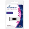 MediaRange - USB atmintukas - 256 GB - USB 3.0 - Juoda, Sidabrinė (MR919)