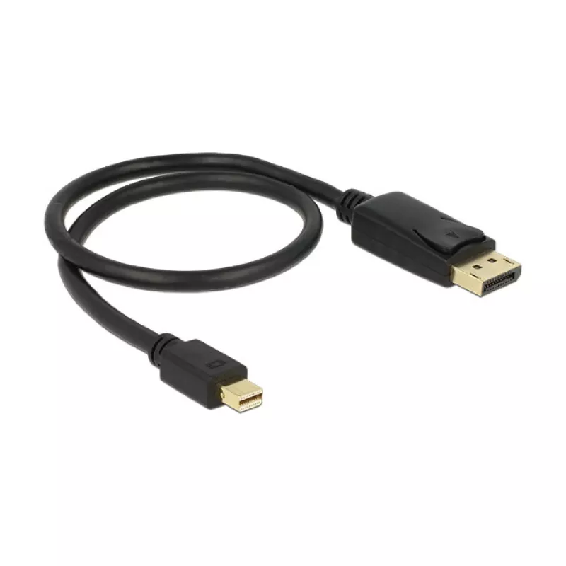 Kabelis Mini Displayport į Displayport DeLOCK 83984 0,5 m juodas