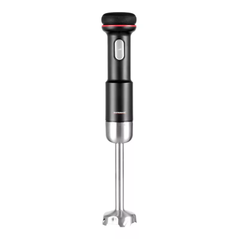 Panardinamasis plaktuvas GASTROBACK Cordless Design 5-in-1 — 180 W, 0,5 L dubuo, maitinamas baterijomis, nerūdijančio plieno peiliai