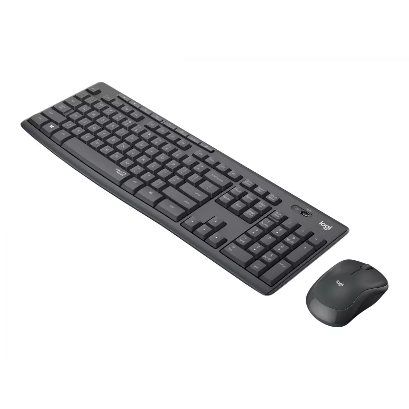 LOGITECH MK295 Tylus belaidis rinkinys, GRAFITINIS
