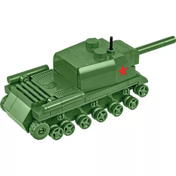 Statybinis rinkinys Cobi ISU 152 — Antrojo pasaulinio karo tema, 135 dalys, žalia