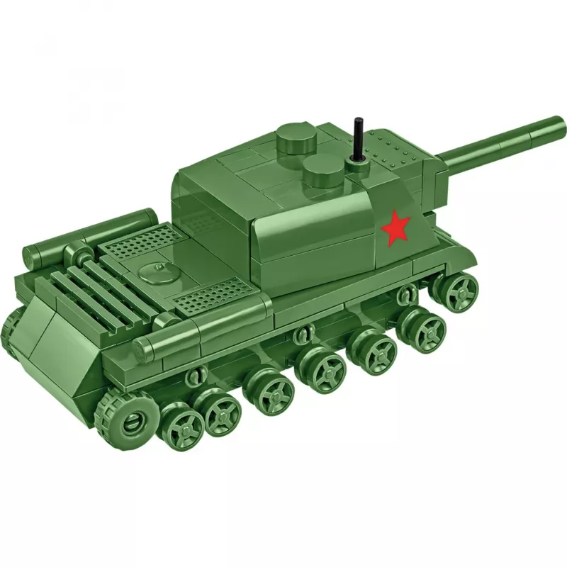 Statybinis rinkinys Cobi ISU 152 — Antrojo pasaulinio karo tema, 135 dalys, žalia