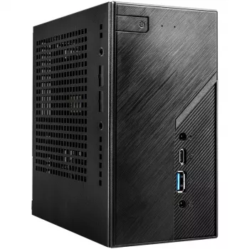 ASRock DeskMini H470 - Barebone - Mini-PC - LGA1200 lizdas - Intel H470 - be procesoriaus - RAM 0 GB - GigE