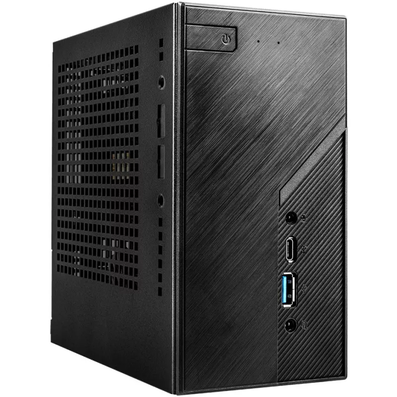 ASRock DeskMini H470 - Barebone - Mini-PC - LGA1200 lizdas - Intel H470 - be procesoriaus - RAM 0 GB - GigE