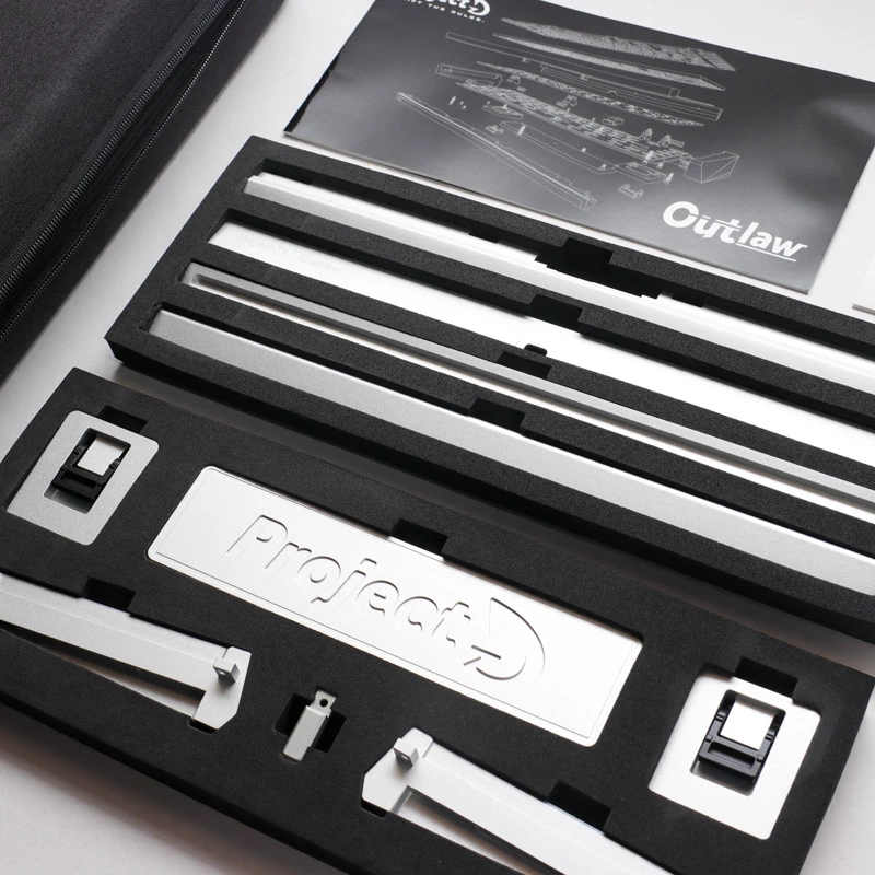 Ducky Outlaw 65 klaviatūra Universali USB JAV anglų kalba Sidabrinė