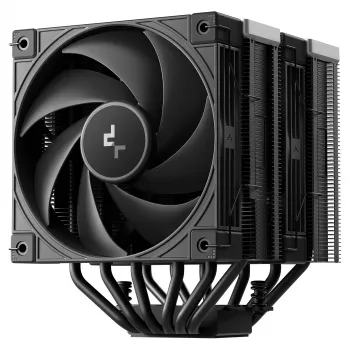 Oro aušintuvas DeepCool AK620 G2, 120 mm ventiliatorius, suderinamas su LGA1700/1200/115x ir AM4/AM5, juodas, 144×127×159 mm