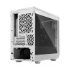 Fractal Design Meshify 2 Nano - Mini-ITX bokštinis korpusas (grūdintas stiklas) - be maitinimo šaltinio (ATX) - baltas - USB / Garso jungtys (FD-C-MES2N-02)
