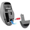 Belaidė pelė DEFENDER Silent Click C Mint 52294 — abiem rankoms tinkama, 1600 DPI, 2,4 GHz nano USB