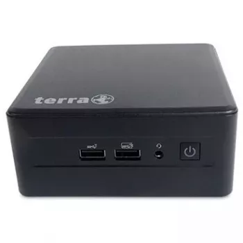 TERRA 1009994 PC/darbo stotis Intel® Core™ i3 i3-1315U 8 GB DDR4-SDRAM 500 GB SSD Windows 11 Pro Mini PC juoda