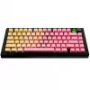 Klavišų dangteliai GLORIOUS GPBT Gradient Grapefruit ANSI išdėstymo PBT dažais įlieti klavišų dangtelių rinkinys