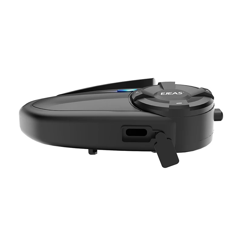 Motociklo domofonas EJEAS Q7 Bluetooth didelio nuotolio šalmo ausinės su laisvų rankų ryšiu