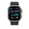 Dirželio prailginimas Apple 49mm juodas Ocean Band natūralaus titano apdaila