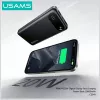 Nešiojama išorinė baterija usams PB80 10000mAh 20W PD balta