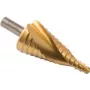 Pakopinis grąžtas c.k tools T3013 HSS TiN 6–32 mm, 3 plokščių kotas