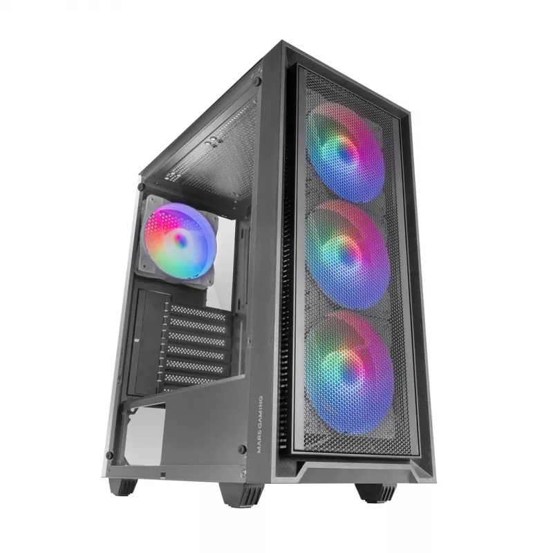 Mars Gaming MC-AIR kompiuterio korpusas Midi Tower juodas