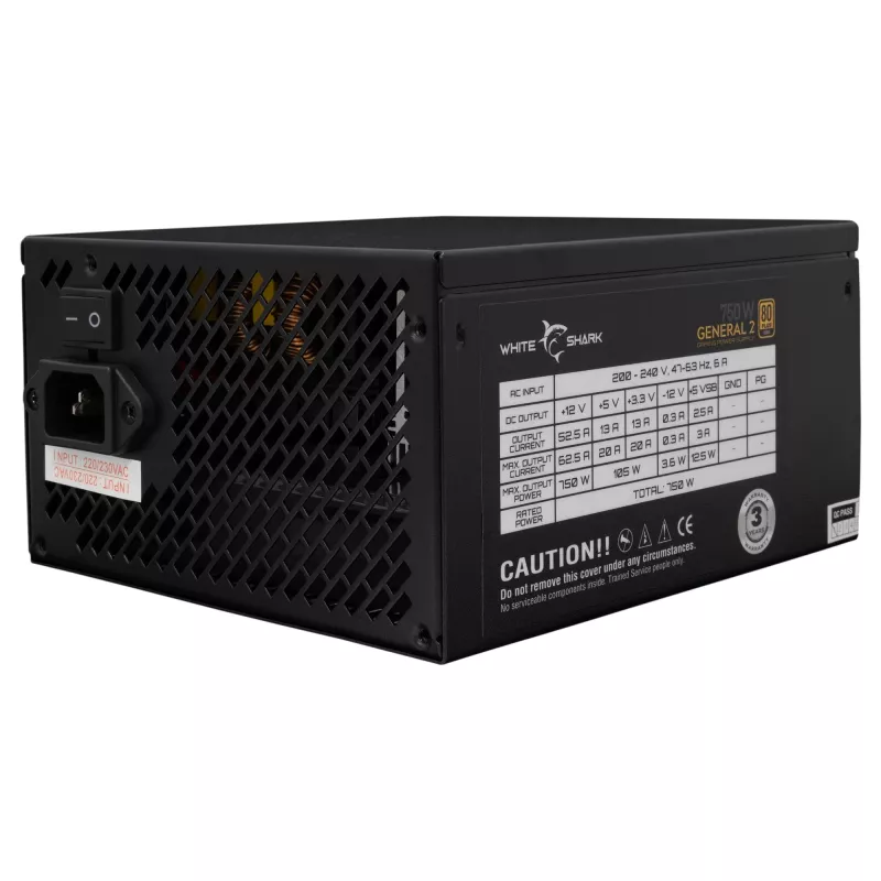 Maitinimo blokas White Shark GPSU-750W General-2 750W