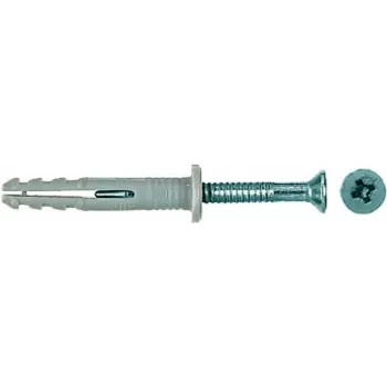 Vinių inkaras FISCHER N 6x40/10 S (100 vnt.) — metalinis vinies inkaras 6×40 mm, mova 10 mm