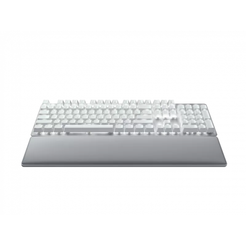 Razer Pro Type Ultra klaviatūra biurui USB RF belaidė Bluetooth QWERTY US English sidabrinė balta