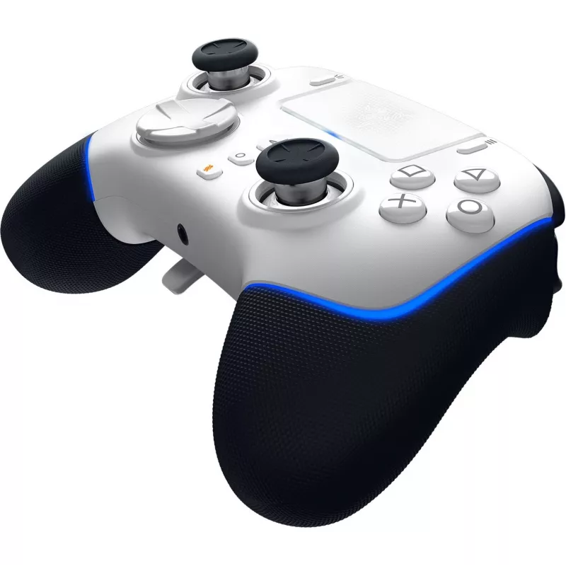 Razer Wolverine V2 Pro - Žaidimų pultas - PC - PlayStation 5 - D-Pad - Meniu mygtukas - Analoginis / Skaitmeninis - Laidinis ir belaidis - Baltas