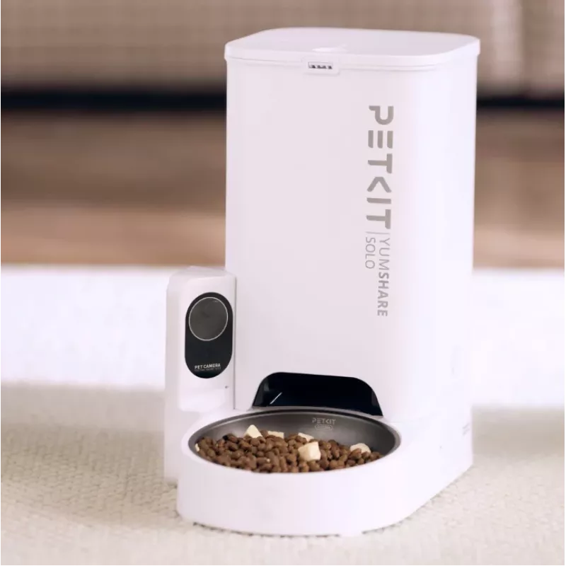Automatinė gyvūnų ėdalo dalytuvė PETKIT P571 su kamera, 3 l talpa, balta