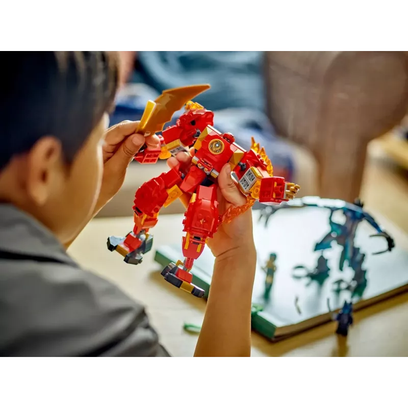 LEGO NINJAGO rinkinys 71808 — 322 dalys, 4 minifigūrėlės, aukštis 160 mm, amžius 7+