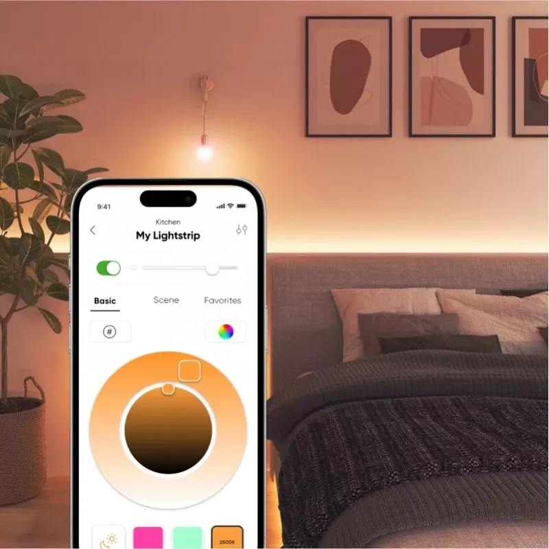 Nanoleaf Essentials Light Strips Expansion 2 Meters|23 W|RGBCW|Bluetooth, Thread|2700 - 6500 K