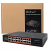 Tinklo komutatorius QOLTEC Gigabit Ethernet PoE 24xRJ45 2xSFP
