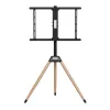 TV stovas Gembird TVS-75ST-01 Juoda Wood