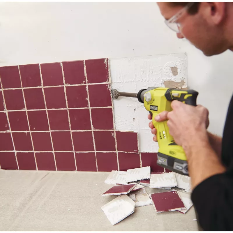 Pneumatinis plaktukas SDS + 18V, be baterijos ir įkroviklio RYOBI