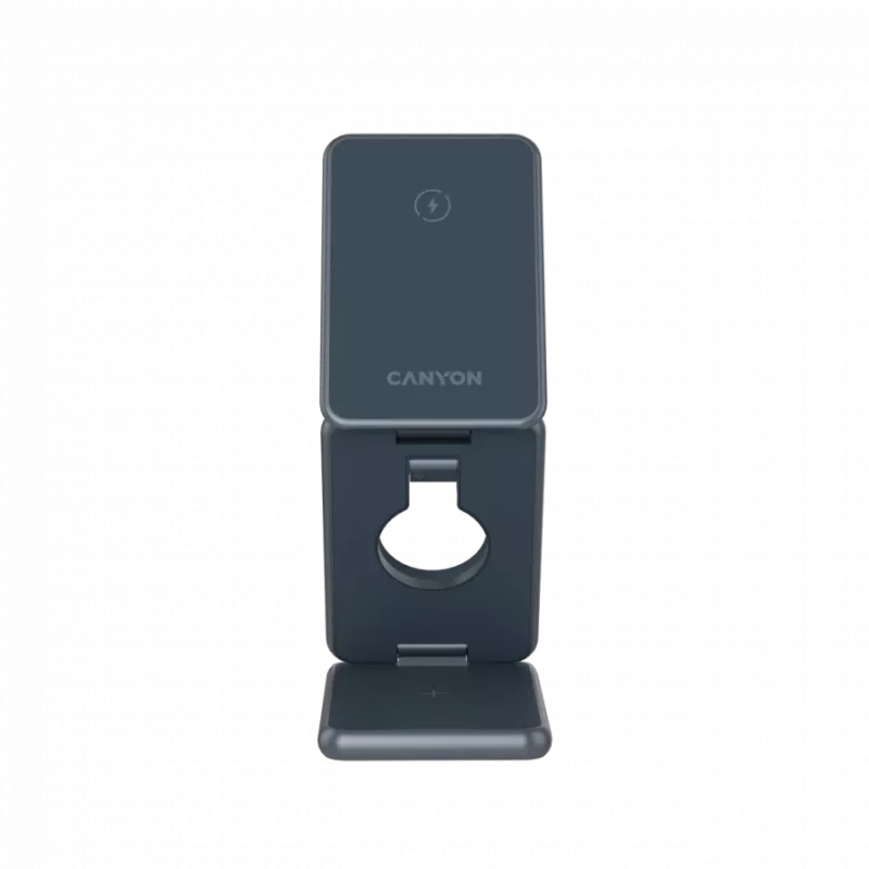 CANYON Sulankstomas belaidis įkroviklis OnCharge 309 15W 3in1 Metal