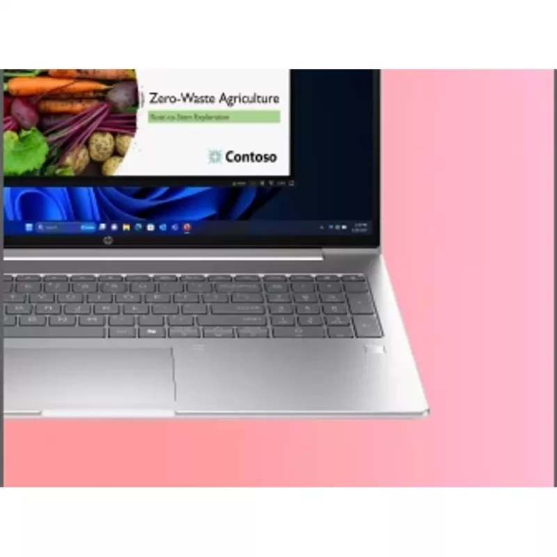 HP ProBook 4 16 G1i Notebook AI - 177 laipsnių vyrių dizainas - Intel Core Ultra 7 255U / 2 GHz - Win 11 Pro - Intel Graphics - 32 GB RAM - 1 TB SSD NVMe - 40,6 cm (16 colių)